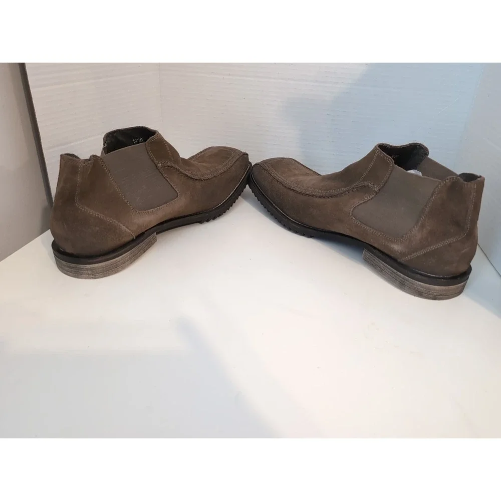 NWOB‎ Gordon Rush Men's Suede Double Gore Chelsea Boots Sz. 12 Rugged Western